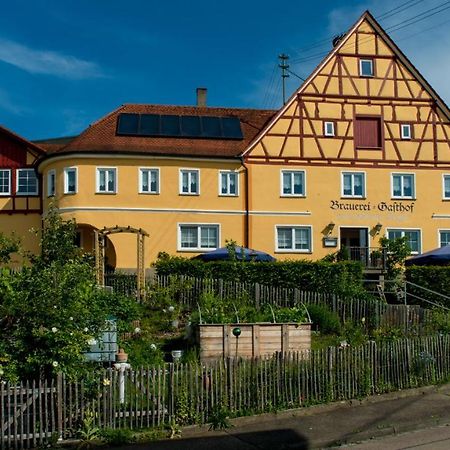 Brauerei Und Gasthof Zum Engel Waldstetten  Zewnętrze zdjęcie