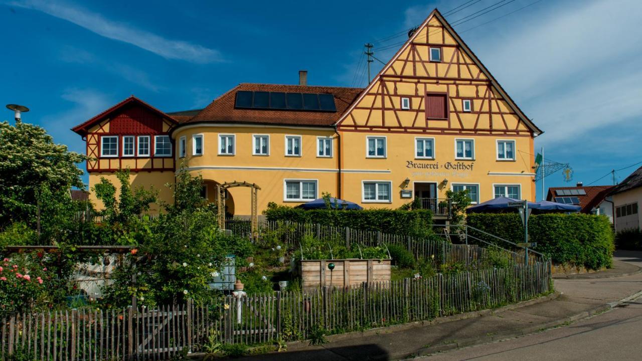 Brauerei Und Gasthof Zum Engel Waldstetten  Zewnętrze zdjęcie